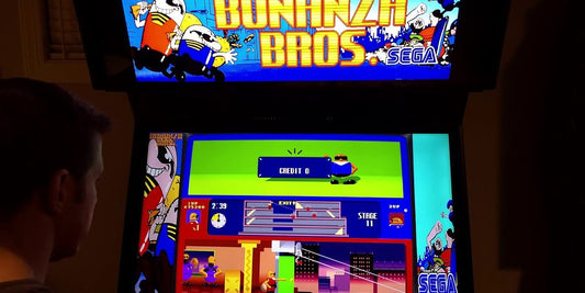 BONANZA BROS: FANTASTICO ARCADE SEGA DEL 1990 CON GRAFICA 3D ISOMETRICA