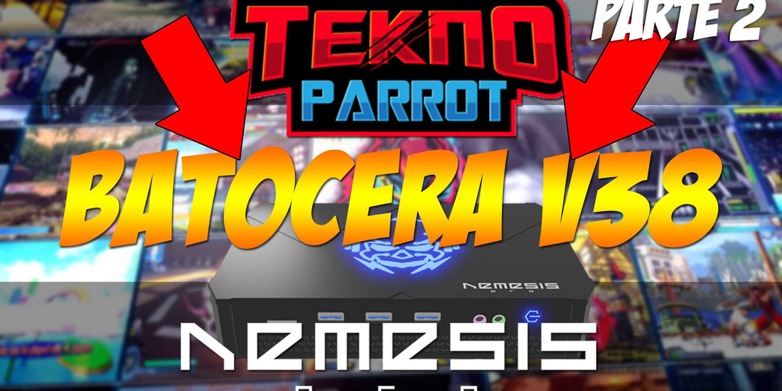 TEKNOPARROT GAMES IN BATOCERA V38 – V39 BETA WITH NEMESIS PRO – PART 2