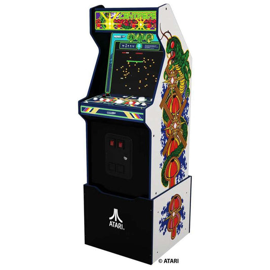 Atari Legacy CENTIPEDE® 2023 Edition include il Light-Up Marquee e 14 giochi Atari classici.