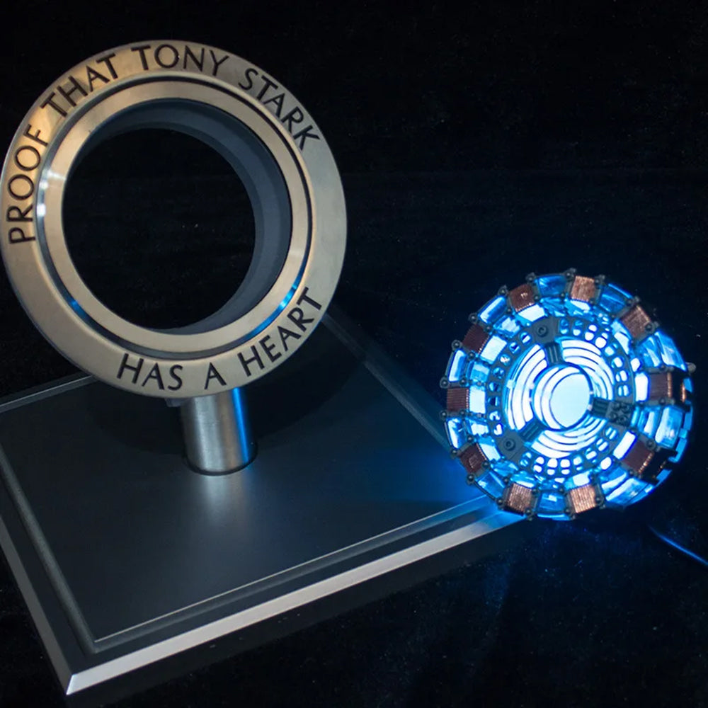 Avengers Iron Man MK1 MK2 Arc Reactor model 1:1 Led Usb