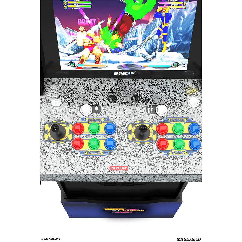 Marvel vs Capcom II cabinet